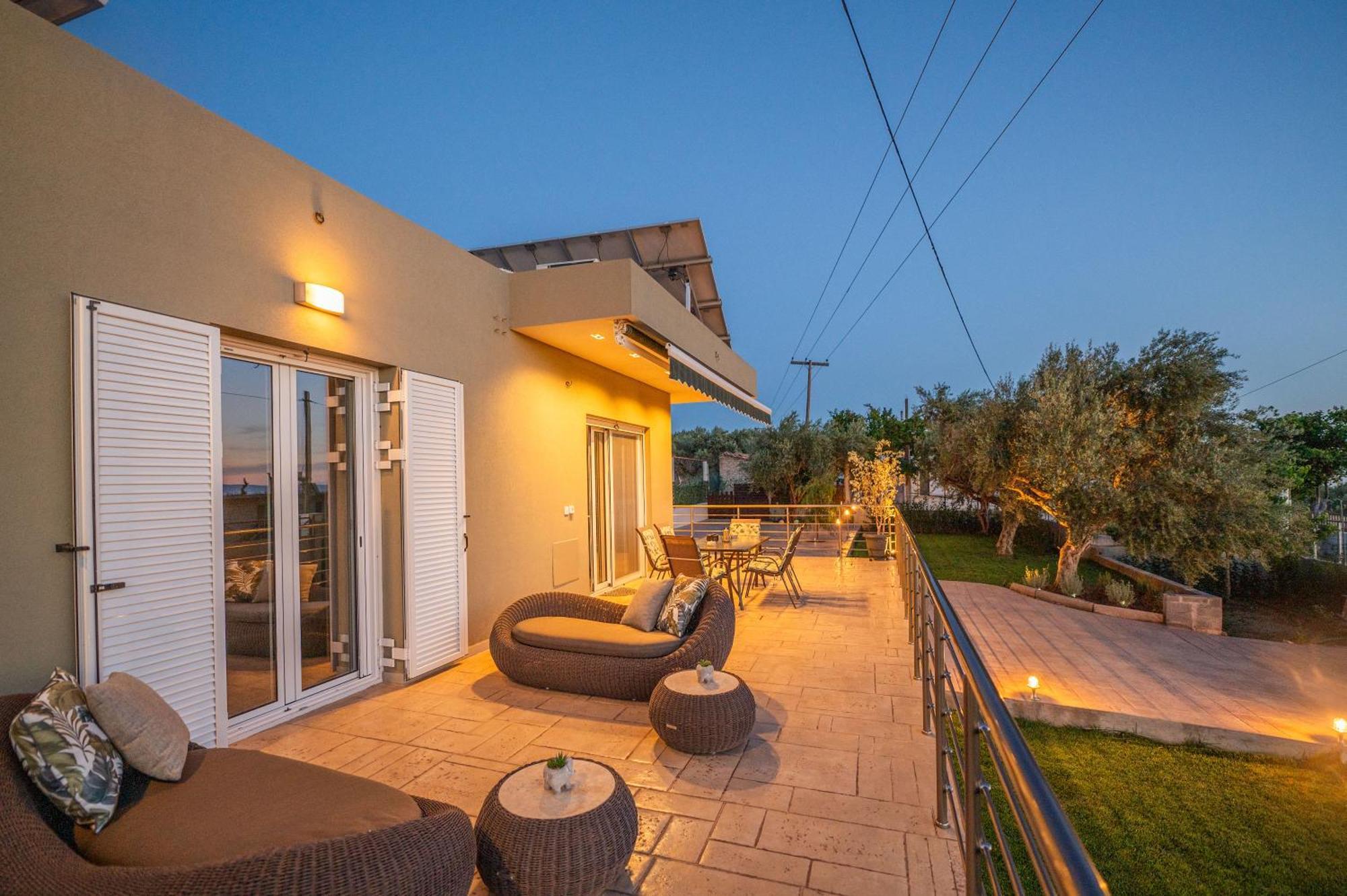 Vila Thea Seaview Luxury Living Kalamata Exteriér fotografie